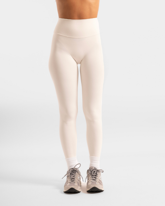 Not Your Basic Leggings - Off-White (Invisible Scrunch)